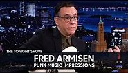 Fred Armisen Impersonates Each Decade of Punk Music | The Tonight Show Starring Jimmy Fallon