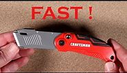 Craftsman Retractable Folding Utility Knife Blade Change