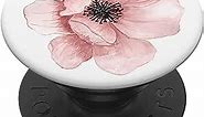 Pink Peony Flower PopSockets PopGrip: Swappable Grip for Phones & Tablets PopSockets Standard PopGrip