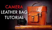 Leather Camera Bag DIY - Tutorial and Pattern Download