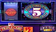 High Limit Slots! Double 3x 4x 5x Diamond + 5 Times Pay + Triple Cash + Double Gold Slot Play!
