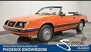 1983 Ford Mustang Glx Convertible for sale | 3074 PHX