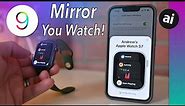 How to Mirror & Screen Record Your Apple Watch in watchOS 9 & iOS 16!