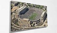 Notre Dame Stadium Canvas Wall Art Decor Living Room Kitchen Home Decoration Wall Canvas Framed Ready To Hang (Canvas, 19x28)