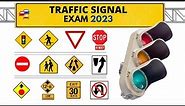 Written Test Study Guide for 2023-Traffic signal rules in USA