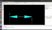 LibreCad Tutorial 4 - Dimensioning -- part 1 of 2