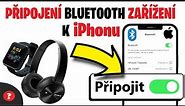 Jak připojit BLUETOOTH SLUCHÁTKA do iPhonu | Návod | Telefon / Připojení bluetooth zařízení.