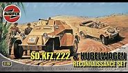 SDK.FZ 222 & Kubelwagen Reconnaissance Set Airfix 1:76