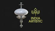 INDIAN ARTISTIC Ceramic Cabinet Knobs | Set of 12 Drawers Kitchen Knobs Boho Cabinet Door Knobs Dresser Pull Interior Door Knobs Closet Door Knob