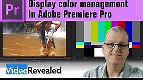 Display color management