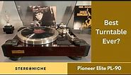 Pioneer Elite PL 90 HiFi Turntable - High End Audio