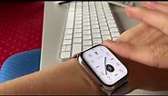Apple Watch Series 7 Silver Stainless Steel 41mm | Screen Curvature