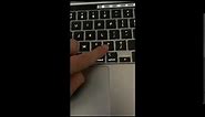 How to press the Period key on a keyboard