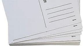 Blank Postcards for Mailing. 100 White 4x6 Blank Post Cards, Blank Mailable Postcards Set. 14pt Postcard Paper Cardstock, Bulk Post Card Pack.