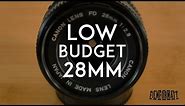 Canon FD 28mm F2.8 Review