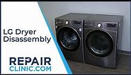 Disassembly - LG Electric Dryer (Model DLEX4000B)