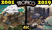 Evolution of Tropico games (2001-2019)
