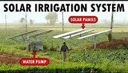 Solar Irrigation System for Farming | Solar Water pump for Agriculture