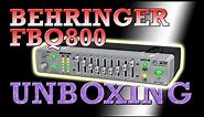 Behringer MiniFBQ FBQ800 9 Band Graphic Equalizer with Feedback Detection Unboxing & Quick Review