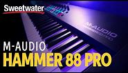 M-Audio Hammer 88 Pro 88-key Keyboard Controller Demo