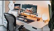 Modern White Desk Setup Tech Tour (2022)