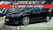2015 Toyota Altis 1.6L G Variant MT Euro Inspired | OtoCulture