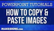 How To Copy & Paste Images Into Your PowerPoint Poster Presentation