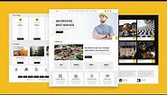 How To Make A Responsive Construction Website Design [ HTML / CSS / SASS / JavaScript ] From Scratch