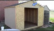 Building a pre-cut wood shed - What to expect - Home Depot's Princeton