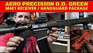 AERO PRECISION M4E1 RECEIVER OD GREEN AR-15 HANDGUARD PACKAGE REVIEW