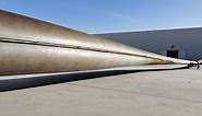 Wind blades made from polyurethane resin