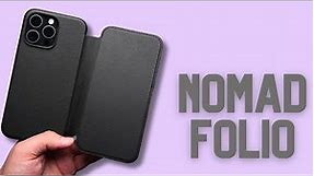 The FOLIO CASE TO BUY! - Nomad Modern Leather Folio for iPhone 15 Pro Max