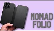 The FOLIO CASE TO BUY! - Nomad Modern Leather Folio for iPhone 15 Pro Max