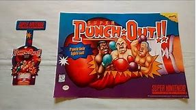 Retro Video Game Promo Collection (PART 119) - Super Punch Out Poster (Nintendo,SNES)
