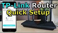 TP-Link Router quick setup step by step | Archer AX55 AX3000 WIFI6