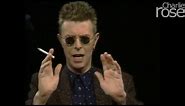 David Bowie: to be an artist is to be "dysfunctional" (Mar. 31, 1998) | Charlie Rose