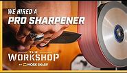 We Hired a Professional Sharpener! Tips and Tricks From a PRO
