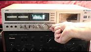 Vintage JVC KD-A7 Stereo Cassette Deck (1979-81)