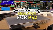 Sega Megadrive emulator [Pgen] for the PS2 (Playstation 2) [Emulation Test]