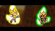 Super Sonic VS Enerjak (Sprite Battle)