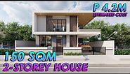 2-STOREY HOUSE WITH 5 BEDROOM (150 SQM) | ALG DESIGNS #33
