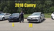 2018 Camry (Part 21) Comparing L vs. LE differences