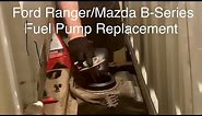 1994-1997 Mazda B2300 Fuel Pump & Filler Neck Replacement