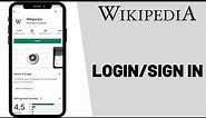 How To Sign In To Wikipedia Account | Login Wikipedia | 2021