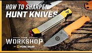 How to Sharpen Hunting Knives - Tips to Get Sharp and Stay Sharp