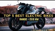 Top 5 Best Electric Bikes Available in India 2023