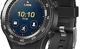 Huawei Watch 2 Sport Smartwatch - Ceramic Bezel - Carbon Black Strap (US Warranty)