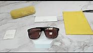 Gucci Sunglasses Men's GG1039S 003 Black-Red 58-16-145