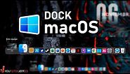 Dock macOS Monterey para Windows 11 y 10 ✅
