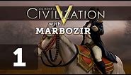 Civilization 5 Brave New World [Part 1] Let's Play France on Earth Map